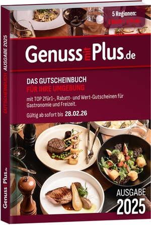 Gutscheinbuch GenussmitPlus 2025